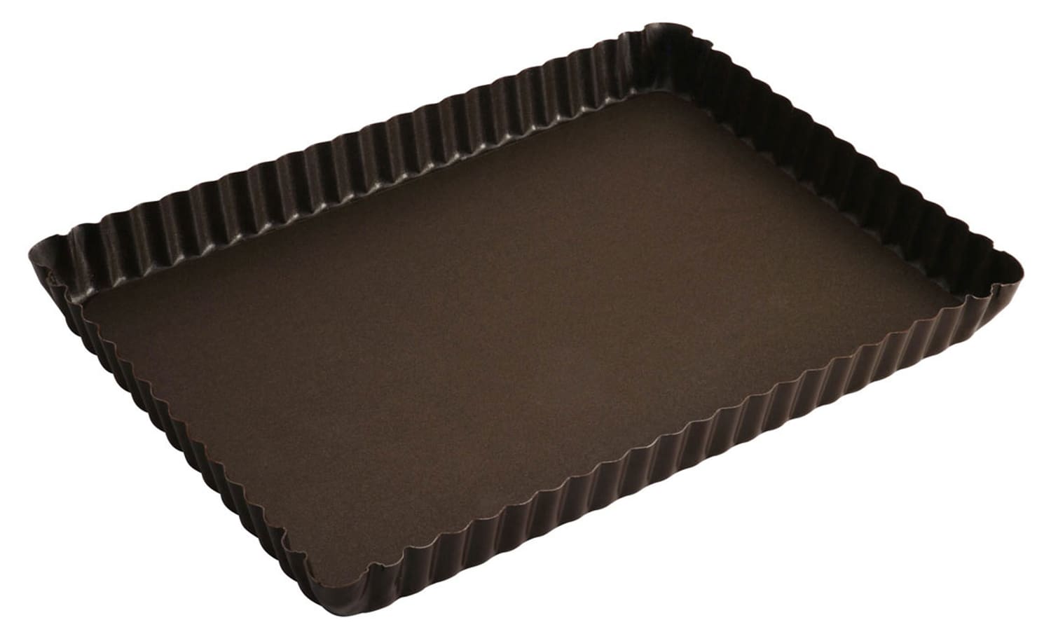 Moule à tarte rectangulaire 35x11cm GOBEL - Culinarion