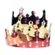 Couronne des rois Amalgame - 4 couleurs panachées - 100 unités