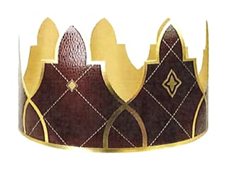 Couronne des rois Satiné
