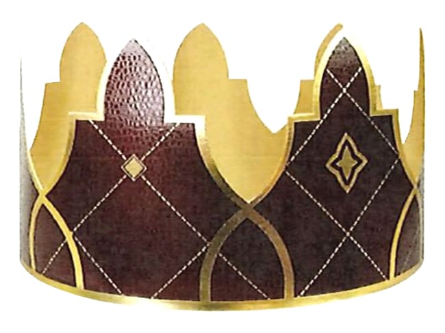 Couronne des rois Satiné - 100 unités