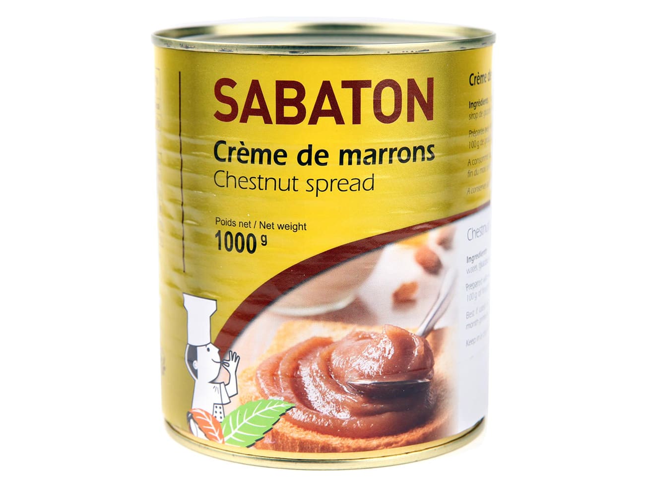 Crème de marron Imbert 1 kg, épicerie patisserie cuisine