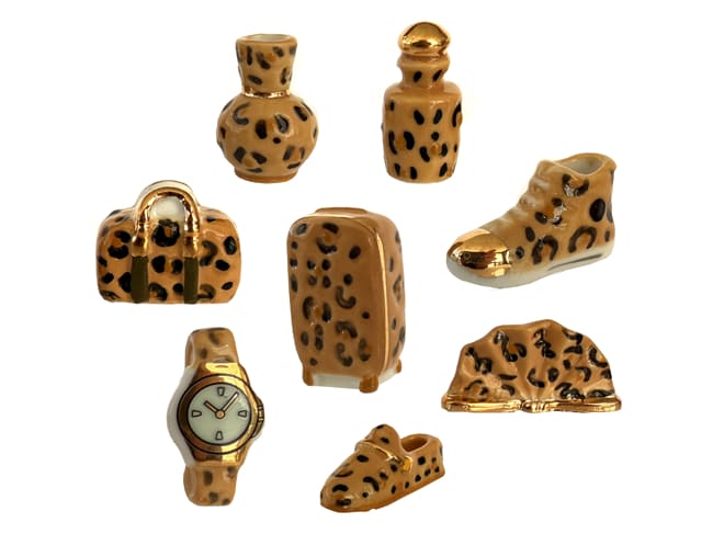 Fèves - Design Léopard - Collection 2027 - Boite de 100 fèves - NORDIA