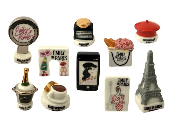 Fèves - Emily in Paris - Collection 2027 - Boite de 100 fèves - ARGUYDAL