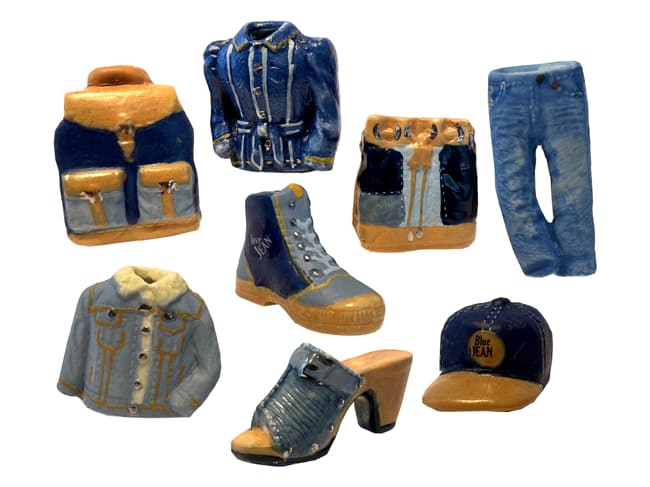 Fèves - Les irremplaçables Blue Jeans - Collection 2027 - Sachet de 10 fèves - EPIFOLIE