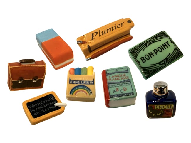 Fèves - Jadis à l'école - Collection 2027 - Sachet de 10 fèves - EPIFOLIE