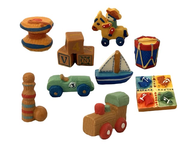 Fèves - Jouets bois - Collection 2027 - Boite de 100 fèves - ARGUYDAL