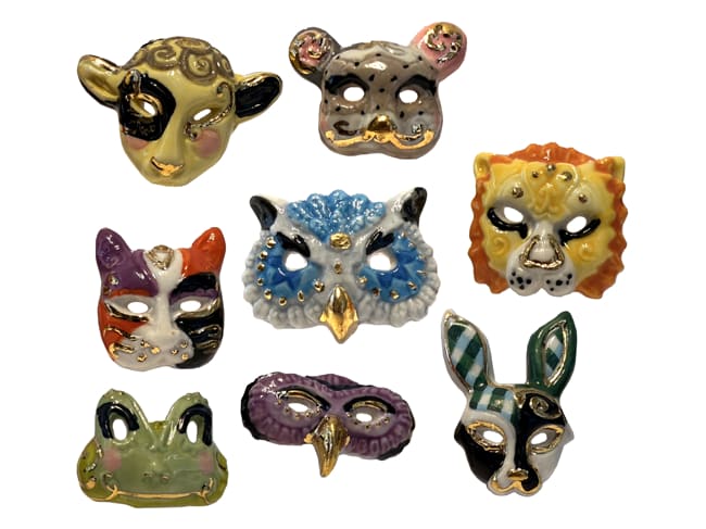 Fèves - Les déguisés de la fontaine - Collection 2027 - Sachet de 10 fèves - EPIFOLIE