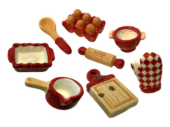 Fèves - Mes petits ustensiles - Collection 2027 - Sachet de 10 fèves - EPIFOLIE