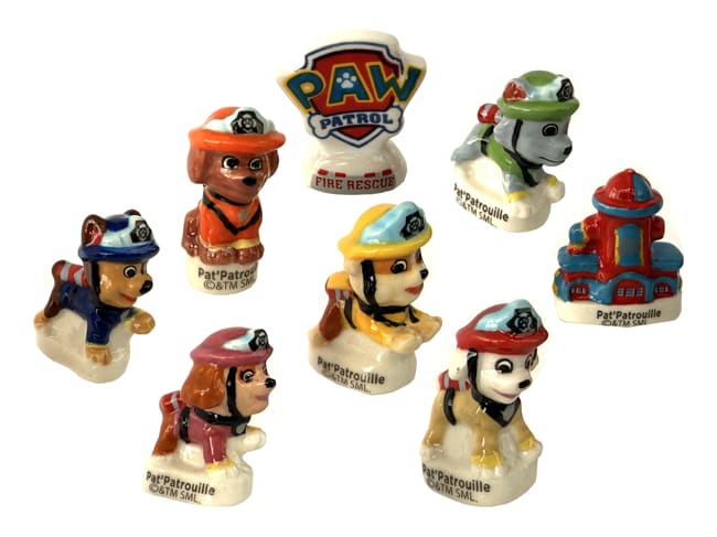 Fèves - Pat Patrouille Pompier - Collection 2027 - Boite de 100 fèves - EPI FOLIE