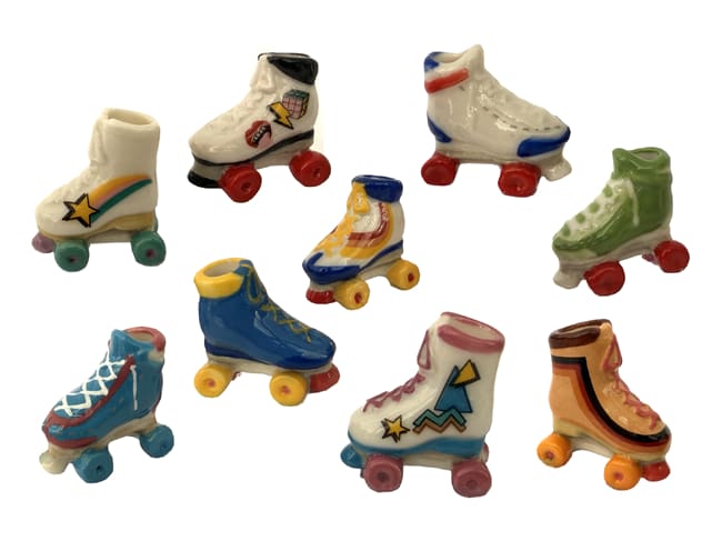 Fèves - Roller flashback - Collection 2027 - Sachet de 10 fèves - ARGUYDAL