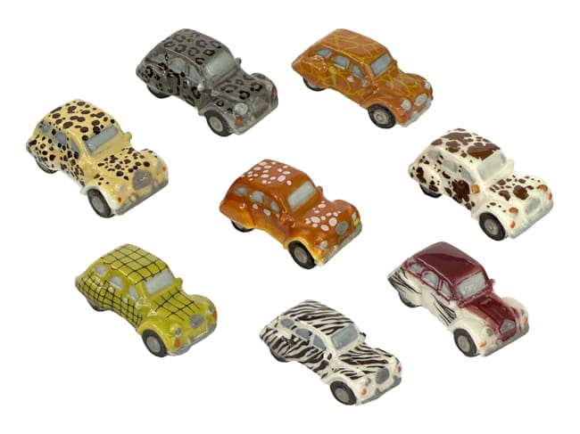 Fèves - 2 CV bestiales - Collection 2026 - Sachet de 10 fèves - THÉMA