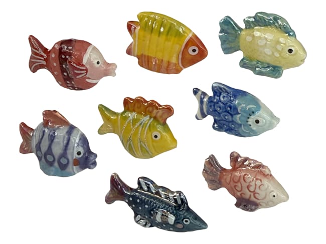 Fèves - Poissons tropicaux colorés - Collection 2026 - Boite de 100 fèves - EPI FOLIE