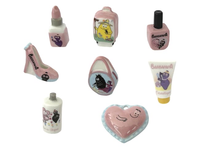 Fèves Barbapapa Fashion - Sachet de 10 fèves