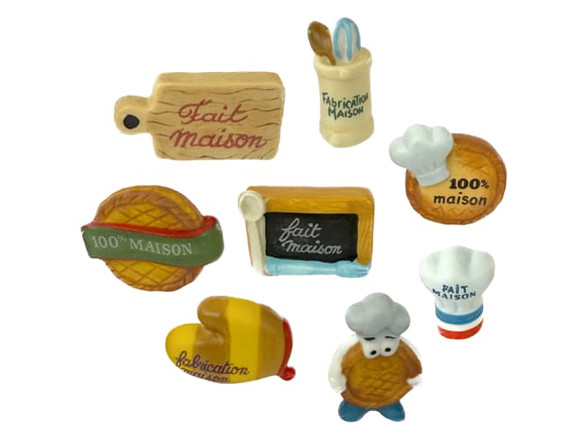 Fèves - Fait "Maison" - Collection 2026 - Sachet de 10 fèves - NORDIA