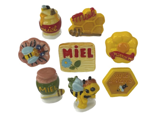 Fèves - Le miel - Collection 2026 - Boite de 100 fèves - NORDIA