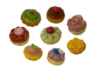 Fèves - Tartelettes fleurs de fruit