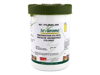 Pâte de pistache - aromatisée et colorée - 1 kg - Sevarome