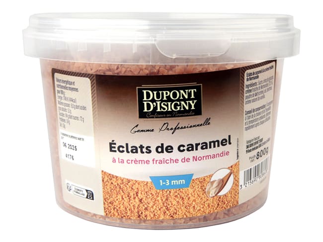 Petits éclats de caramel - à la crème fraîche - 800 g