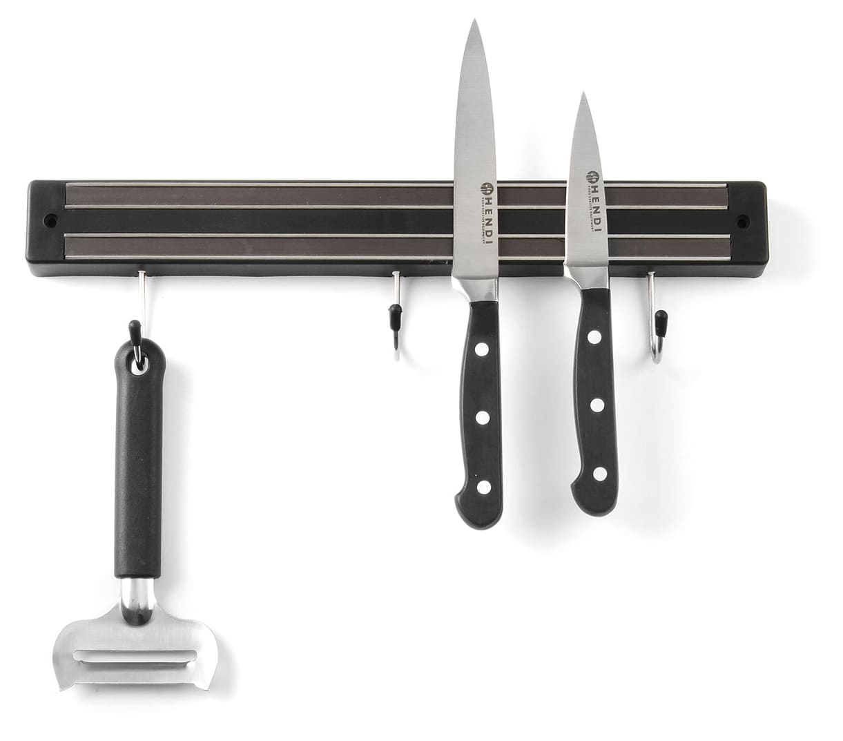 Barre aimantée pour couteaux et ustensiles en métal Nirosta Divers