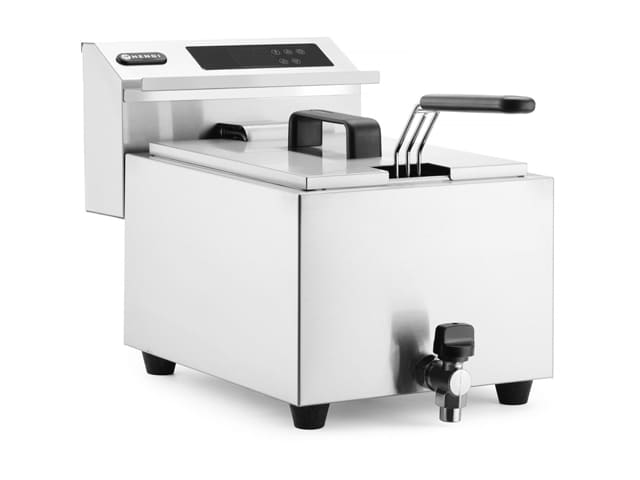 Friteuse Électrique HENDI Blue Line 4L – 3000W – Professionnelle – Cuve & Panier Inox Amovibles
