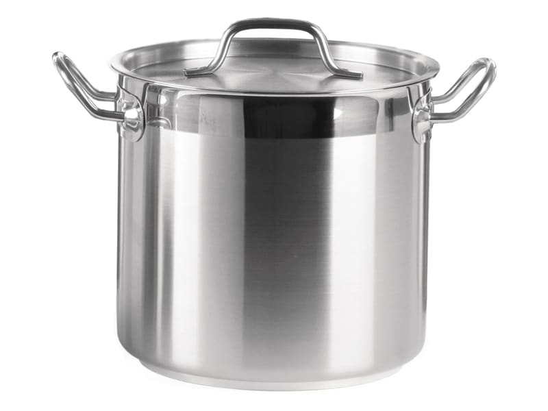 Marmite induction avec couvercle 40 cm 50 litres inox