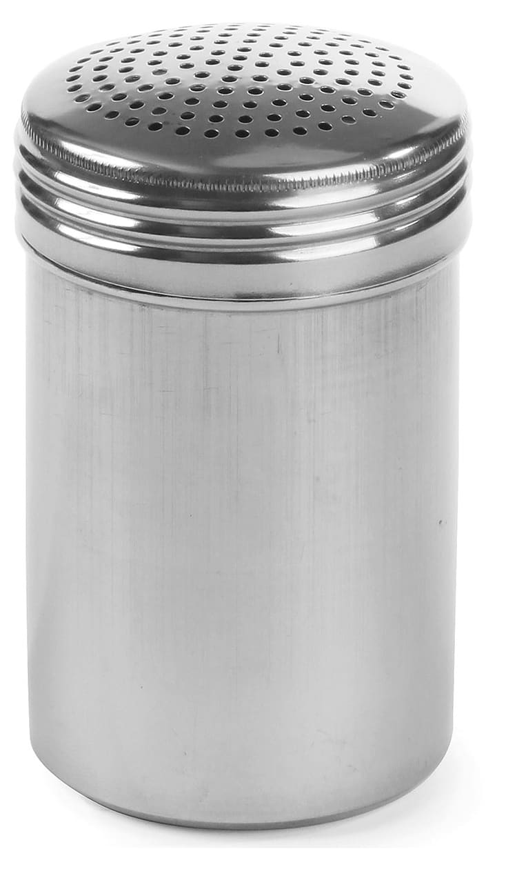 Ibili - Petite Poivrière/salière En Inox Argentée - 1 Pièce, 17x12,5x8 Cm, Lavable Au Lave-vaisselle