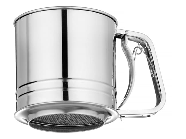 Tamis En Acier Inoxydable Diamètre 40cm - Pour Farine, Pâtisserie, Laboratoire - Maille Fine, Personnalisable, Durable