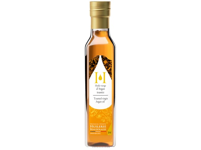 Huile vierge d'argan toastée - 25 cl - Huilerie Beaujolaise