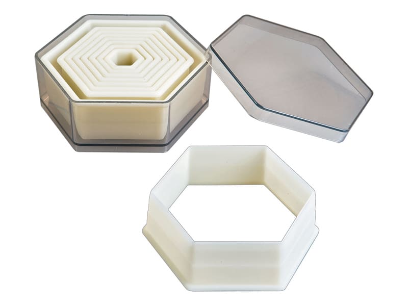 Emporte-Pièces Hexagonal 4Cm (4Pcs) - Mes Emporte-Pièces