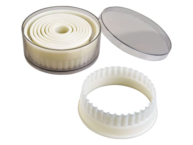 12PCS Emporte Piece Rond Cercle Patisserie Emporte pièces Cuisine