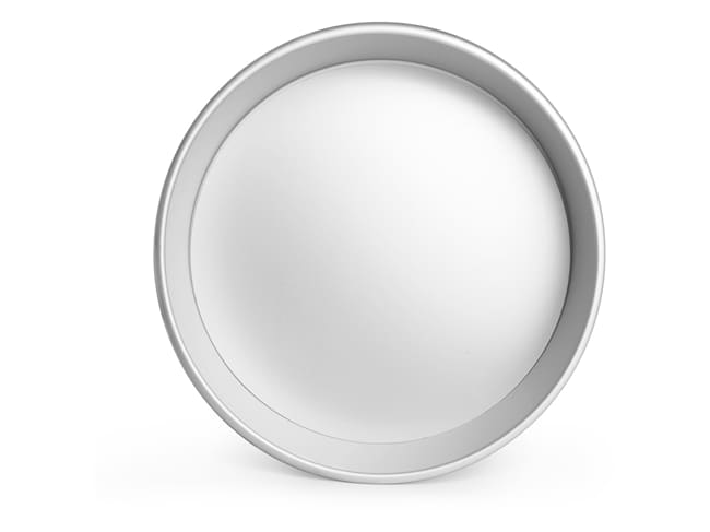 Moule rond extra profond 15 x 10cm en aluminium anodise - patisserie - Ibili