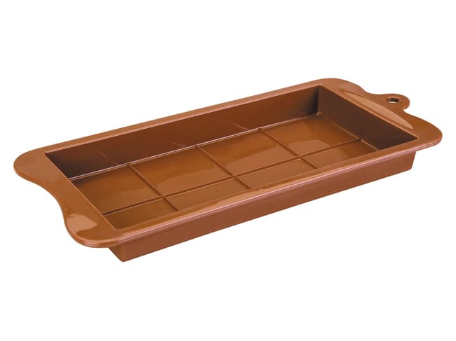 Moule pour tablette de chocolat Dubaï - Turron ou nougat - 20 x 10 x 2.5 cm - Ibili