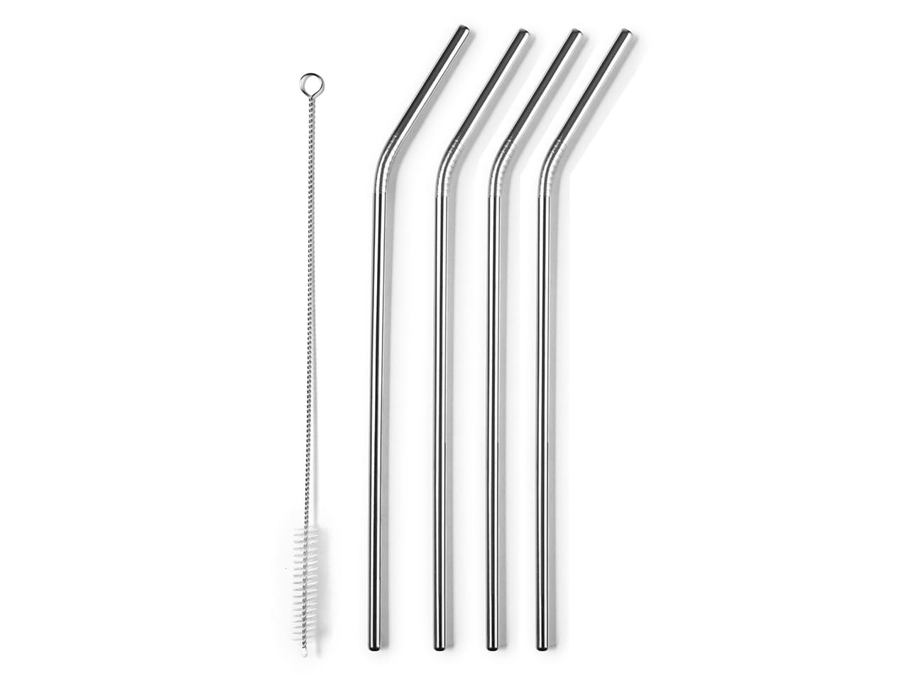 Paille réutilisable en inox x6 - Cookut - MaSpatule