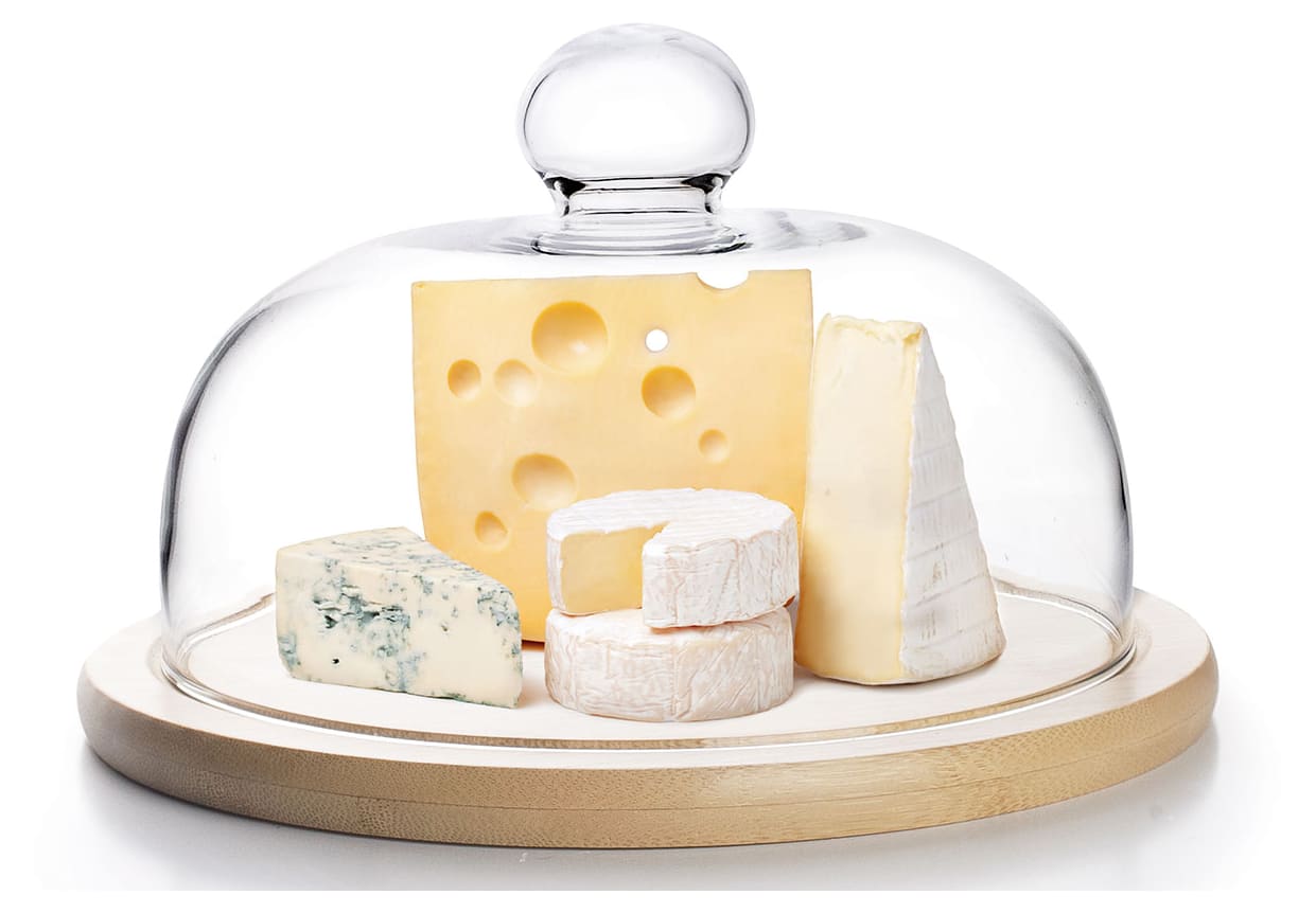 Plateau à Fromage Avec Cloche En Verre Ø 26 Cm Meilleur Du Chef 