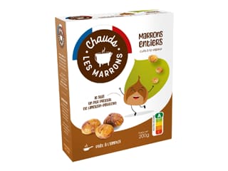 Marrons entiers sous vide