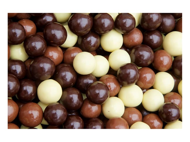 Perles croustillantes trois chocolats - 1kg - Ingredissimo