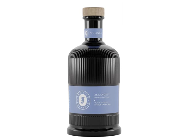 Huile d'olive extra Bio - Monovariétale Aglandau - 50 cl - Domaine Jolibois