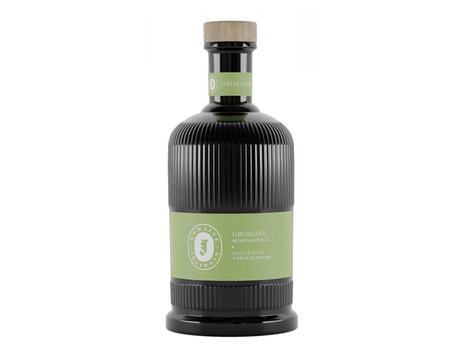 Huile d'olive extra Bio - Monovariétale Grossane - 50 cl - Domaine Jolibois