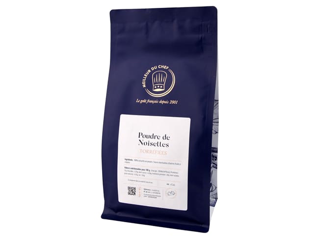 Poudre de noisettes torréfiées - 500 g - Origine France - Meilleur du Chef
