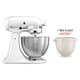 Robot Kitchenaid K45 Professionnel Blanc - + Bol à pain cocotte offert - Complet - Kitchenaid