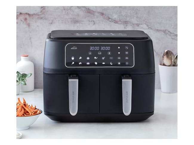 Friteuse sans huile électrique Air fryer - double compartiment - 2