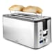 Grille-pain inox - semi-professionnel - 4 tranches - Lacor