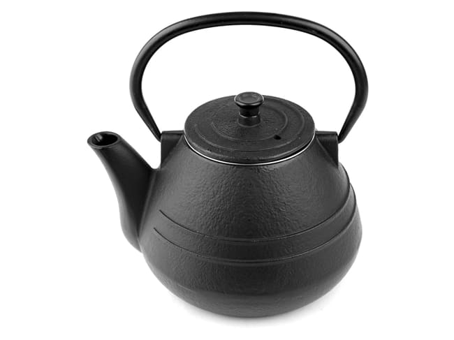 Théière en fonte - noire - 1 litre - Lacor