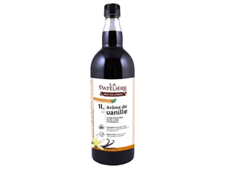 Arôme naturel de vanille Bourbon - hydrosoluble - 1 litre - La Patelière