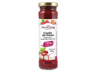 Coulis de fraise - 165 g - La Patelière