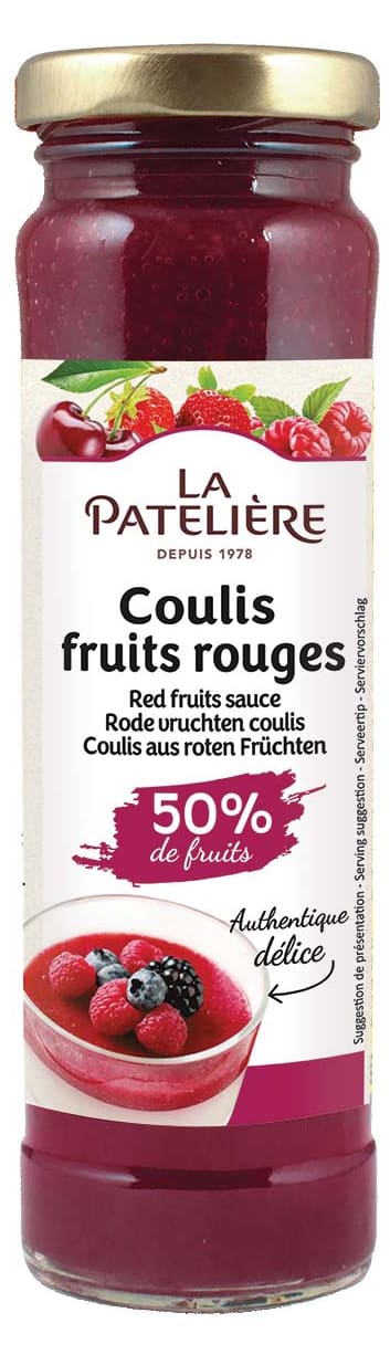 Coulis de framboise 165g bio