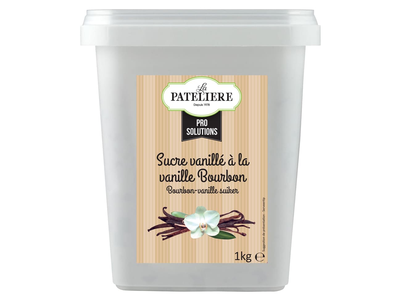 Sucre pétillant poudre 1kg - DBP (Distribution Boulangerie Pâtisserie)