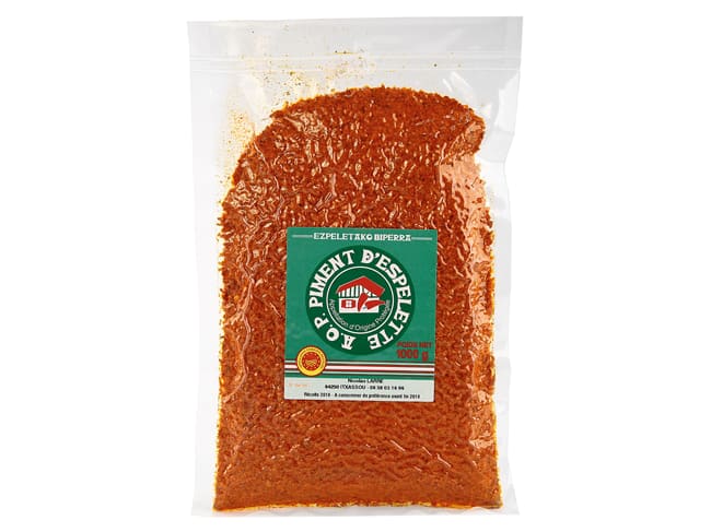 Piment d'Espelette AOP - en poudre - 1 kg - Larre