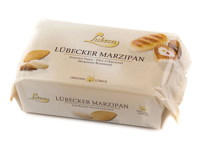 Pâte d'amande Suprême 52% - origine Méditerranée - 1 kg - Lubeca