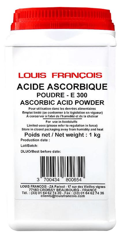 Acide Ascorbique 1 Kg Louis François Meilleur Du Chef